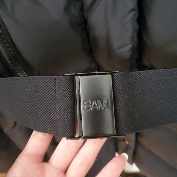 Sam NYC Millennium Matte Black Down Coat S - Picture 7 of 9